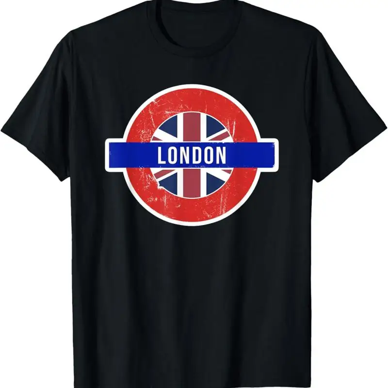 Nueva camiseta limitada de viaje de ciudad británica en inglés divertida de Londres y Reino Unido