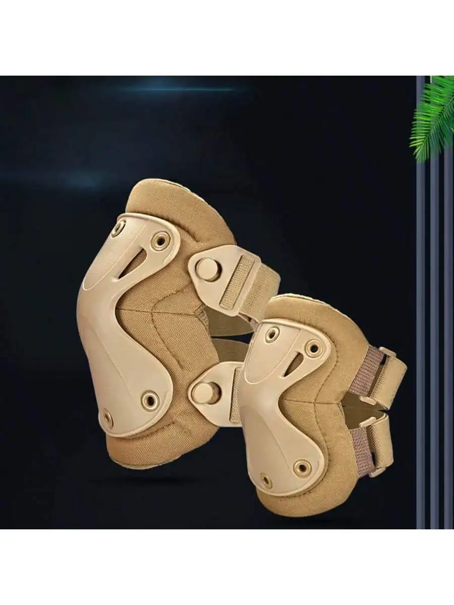 전술용 무릎 보호대 팔꿈치 보호대 CS 군용 보호대 아미 에어소프트 야외 스포츠 사냥 무릎 보호대 안전 무릎 보호 장비