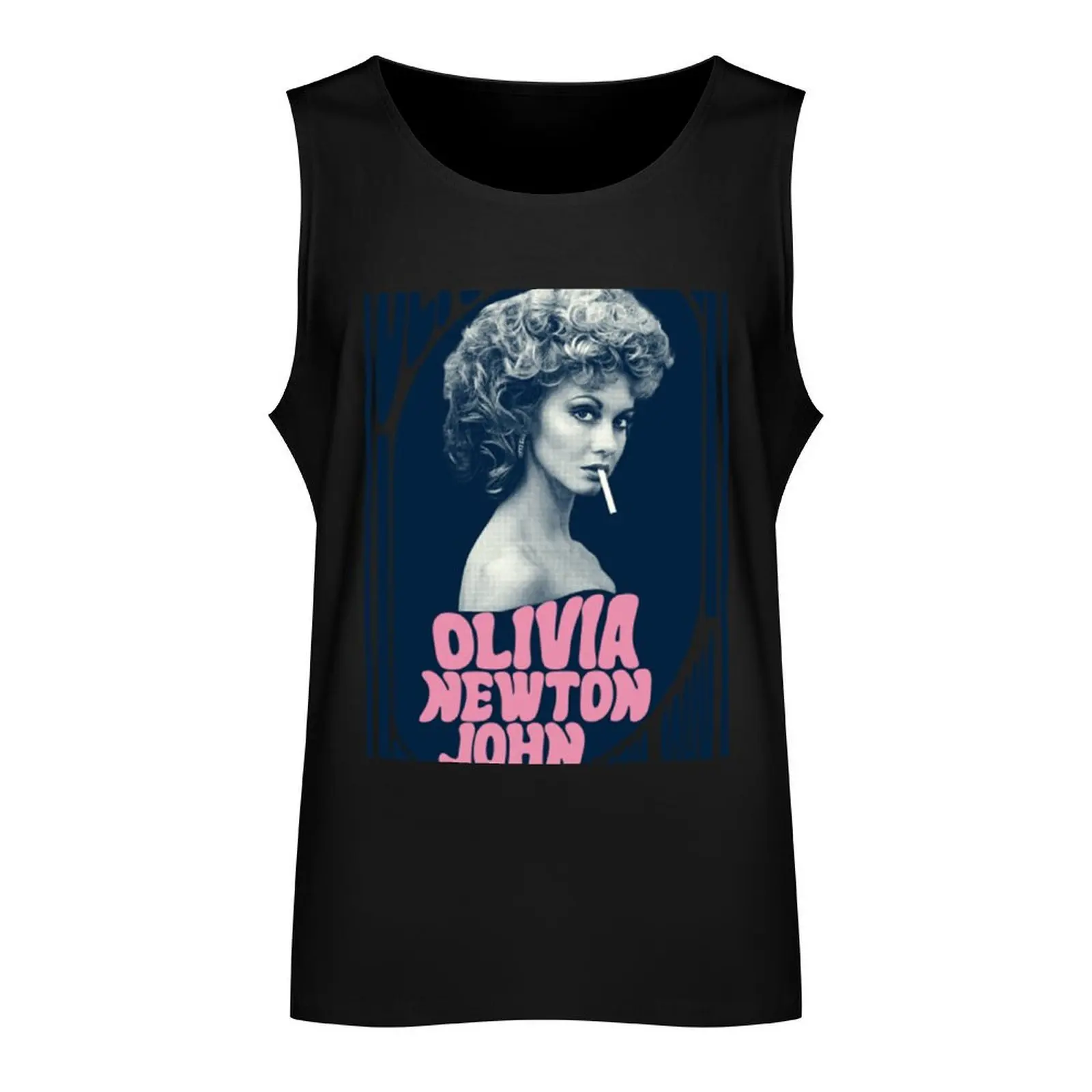 Olivia Newton John Sandy Dee Grease Vintage Style Design Fan Art Design Tank Top bodybuilding man Men's summer clothes 2025