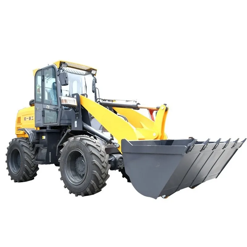 

Small four-wheel drive diesel loader