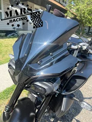 For YAMAHA new MT-10 SP MT10SP MT10 mt10 2022 2023 2024 Motorcycle Windshield pc Windscreen Aluminum Kit Deflector