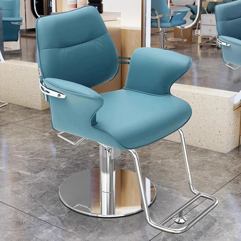 Simplicity Little Chair Shampoo Hair Salon Hairdressing Beauty Backrest Equipment Furniture Silla Barberia Stool Rotating