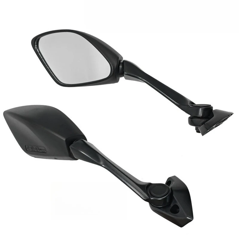 Motorcycle Side Rearview Mirrors for Suzuki GSX250R-A, Left & Right Replacement Rear View Mirrors