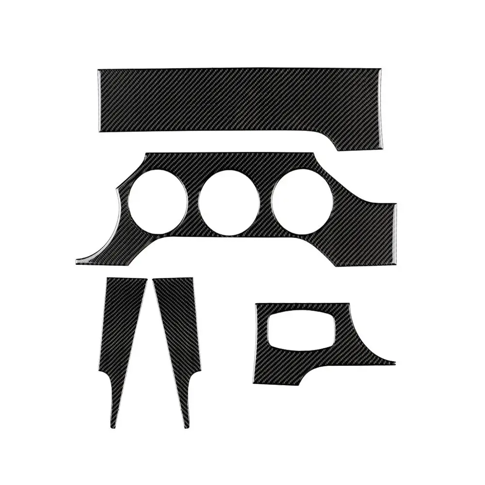 

Selling Car Interior Carbon Fiber Dashboard Panel Set Stickers For Ford Mustang