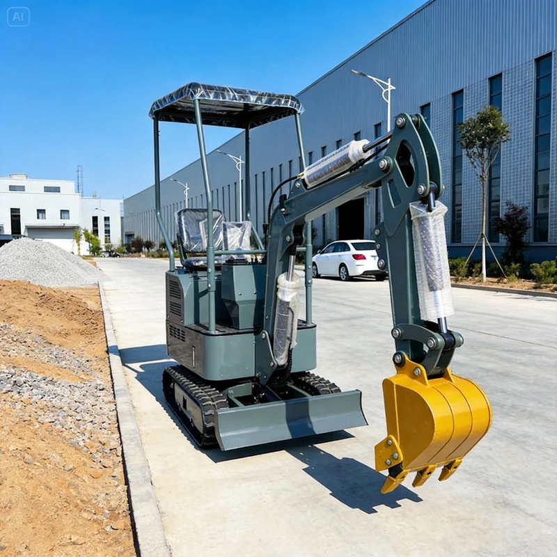 

Мини-экскаватор 1.2/2.0 тонны с двигателем Kubota, стандарт EPA/Euro 5, многофункциональный дизельный мини-экскаватор для строительных работ в Европе.