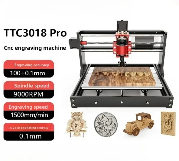 CNC small engraving machine 3018PRO DIY high precision computer numerical control
