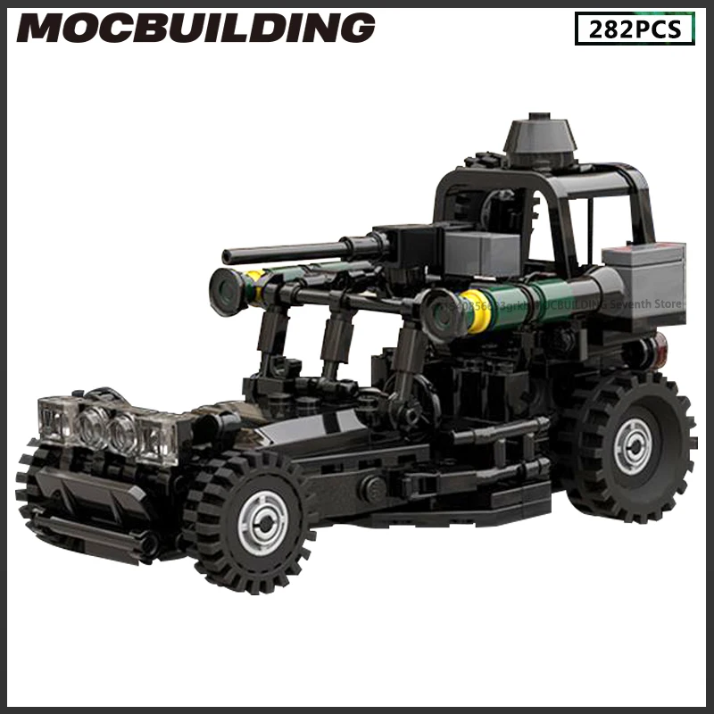 Moc Building Block Off-road Desert Patrol Vehicle Model DIY Bricks DPV Navy Seal Combat Car Assembly Toys Birthday Xmas Gifts