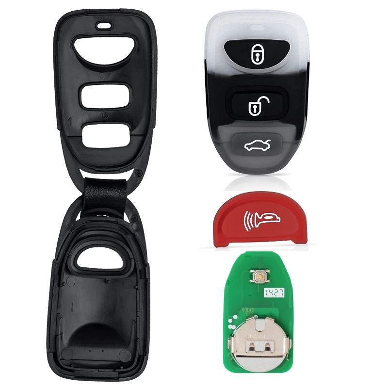 KEYECU 315MHz P/N: 95430-2V100 FCC ID: NYOSEKS-TF10ATX Remote Key Fob for Hyundai Veloster 2012 2013 2014 2015 2016 2017