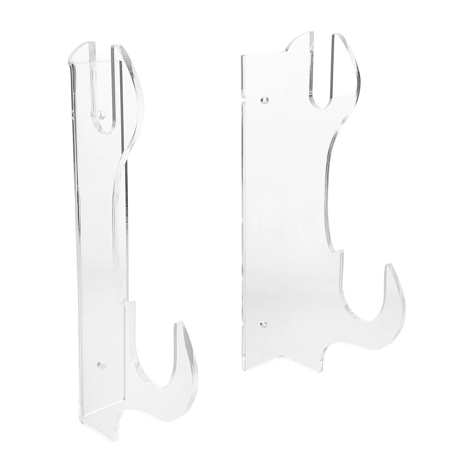 

2pcs Rotatable Wall Wall Mount Hanging Display Holder Rack Rack Sword Holder for Sword Storage Durability
