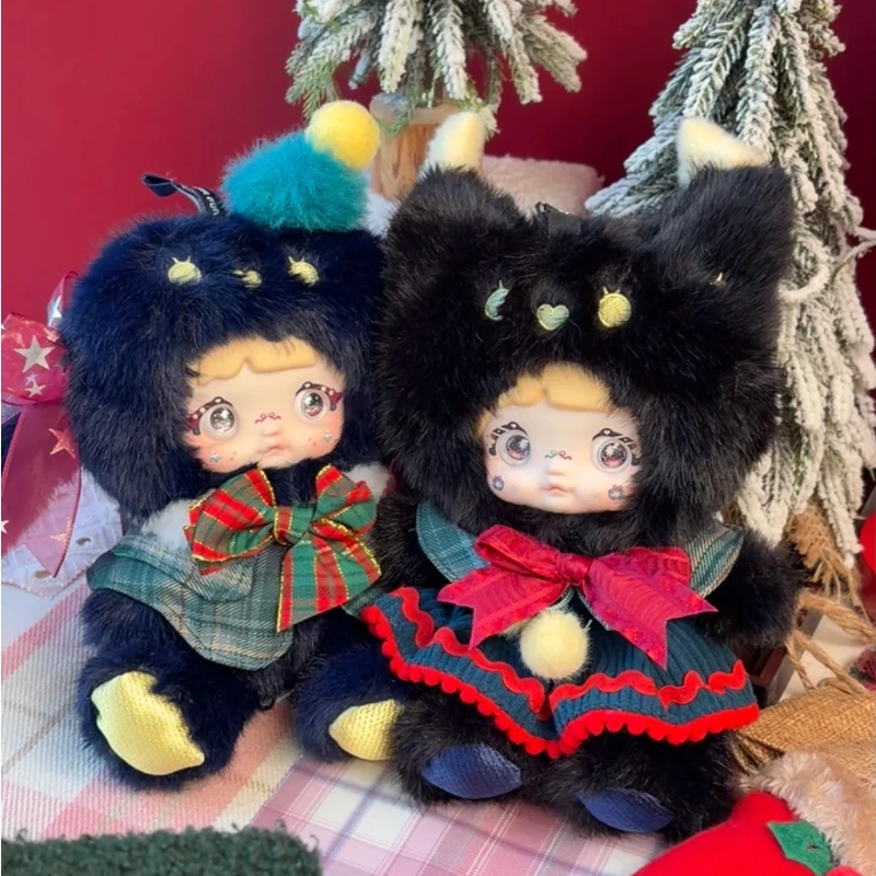 

New Blind Box Nommi Wonderful Christmas Eve Series Cute Vinyl Plush Toy Lovely Toy Christmas Gift Home Decoration Keychain