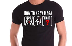 Funny Design How To Krav Maga Mens T-Shirt. Summer Cotton Short Sleeve O-Neck Unisex T Shirt New S-3XL