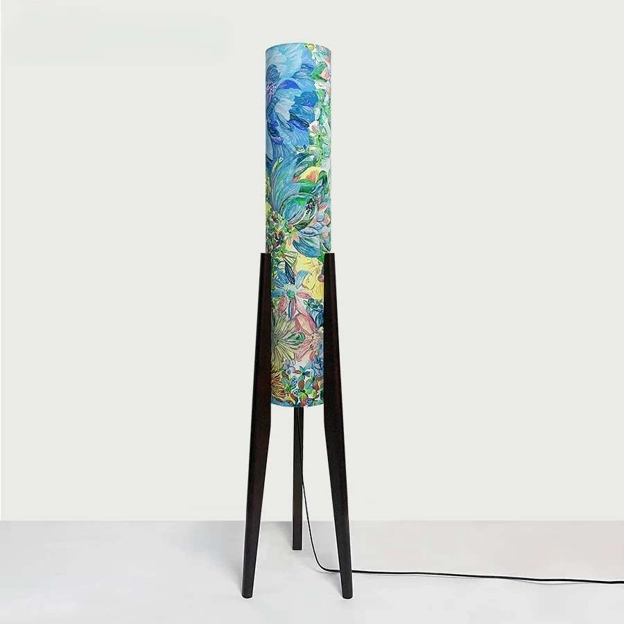 Fabric floor lamp imported ambient lamp gift lamp