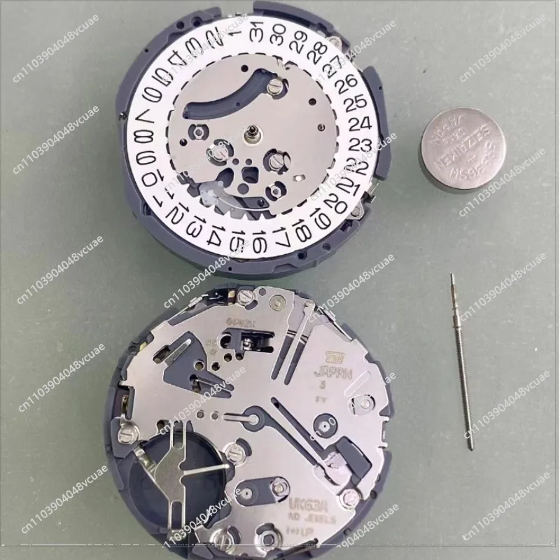 

Watch Movement, Original Imported VK63 Movement 3/6/9 Small Second Movement, Six-pin Movement VK63A Movement