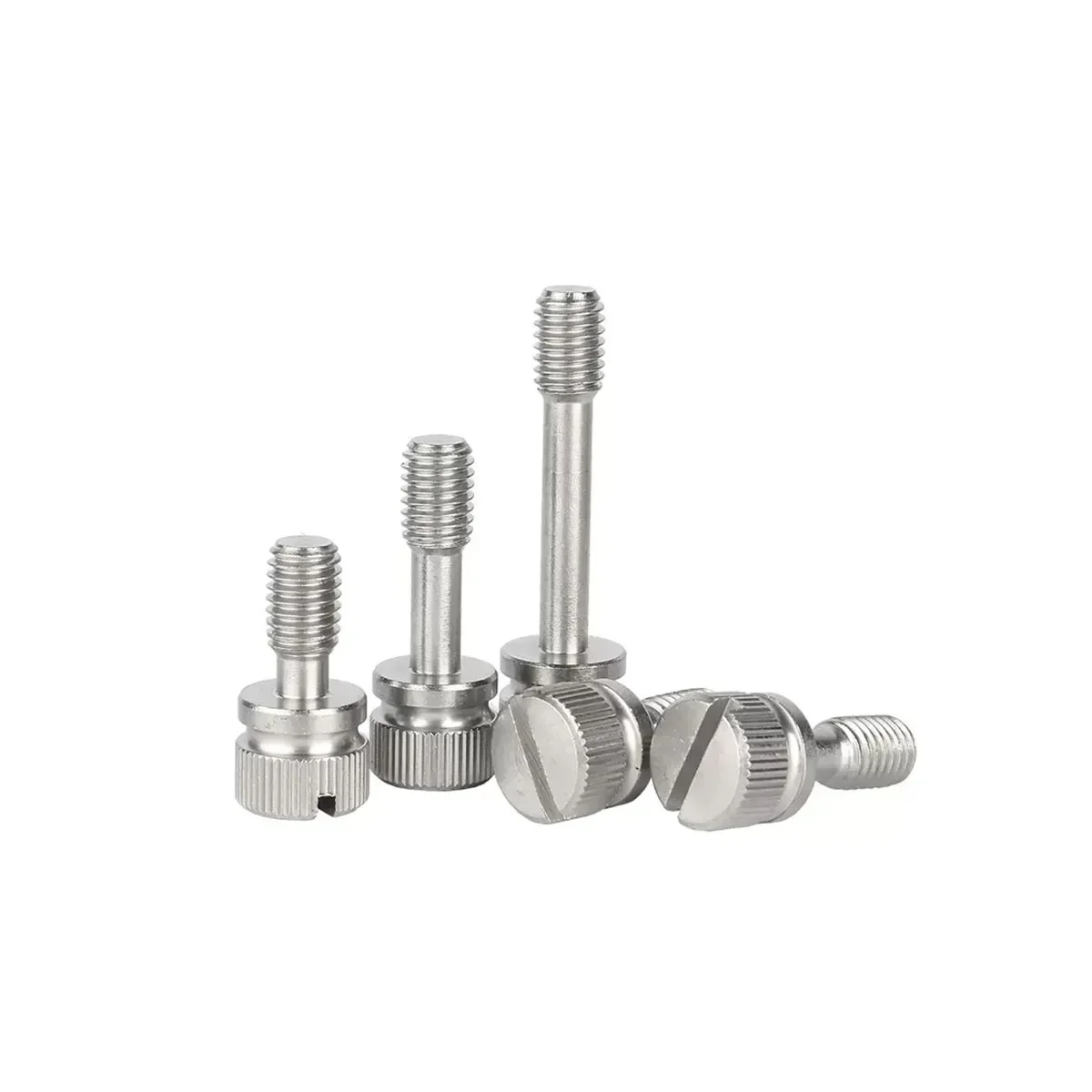 304 Stainless Steel Locking Screw / Bolt / Slotted Hand Screw M3M4M5M8