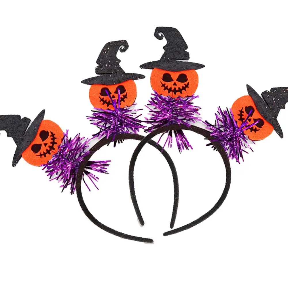 Fasce di Halloween e decorazioni eccentriche per copricapi