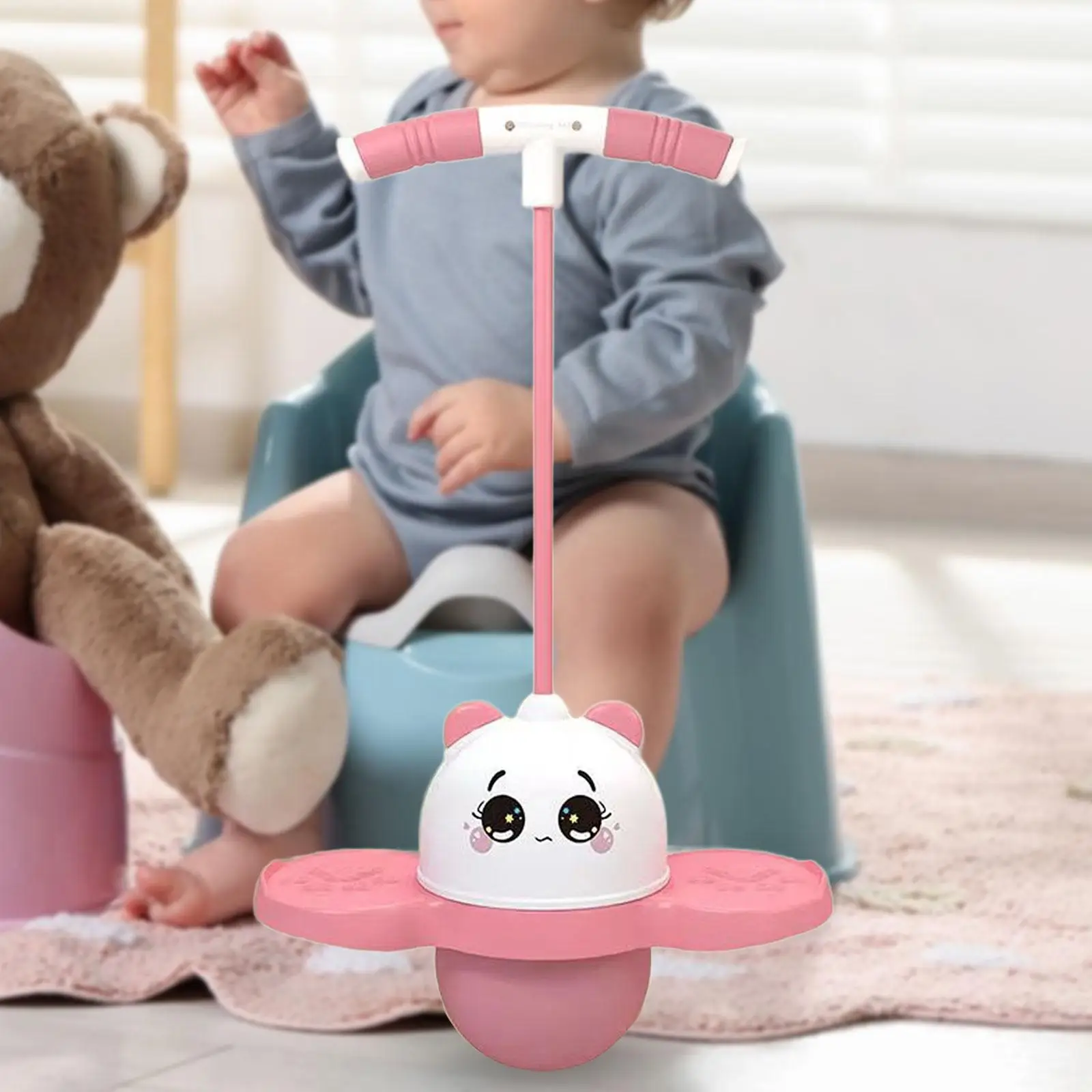 

Pogo шар с ручкой детские подарки баланс борд для спортивной игровой площадки на открытом воздухе