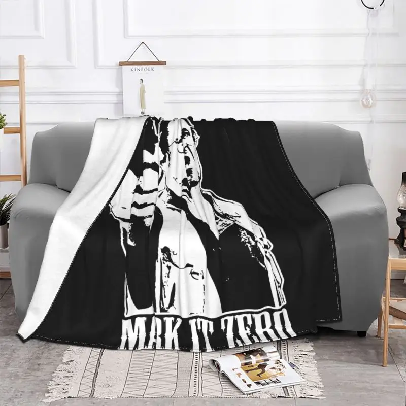 The Big Lebowski Mark It Zero Blanket Sheet Textile High-Quality Bedding Supply Sofa Decorative