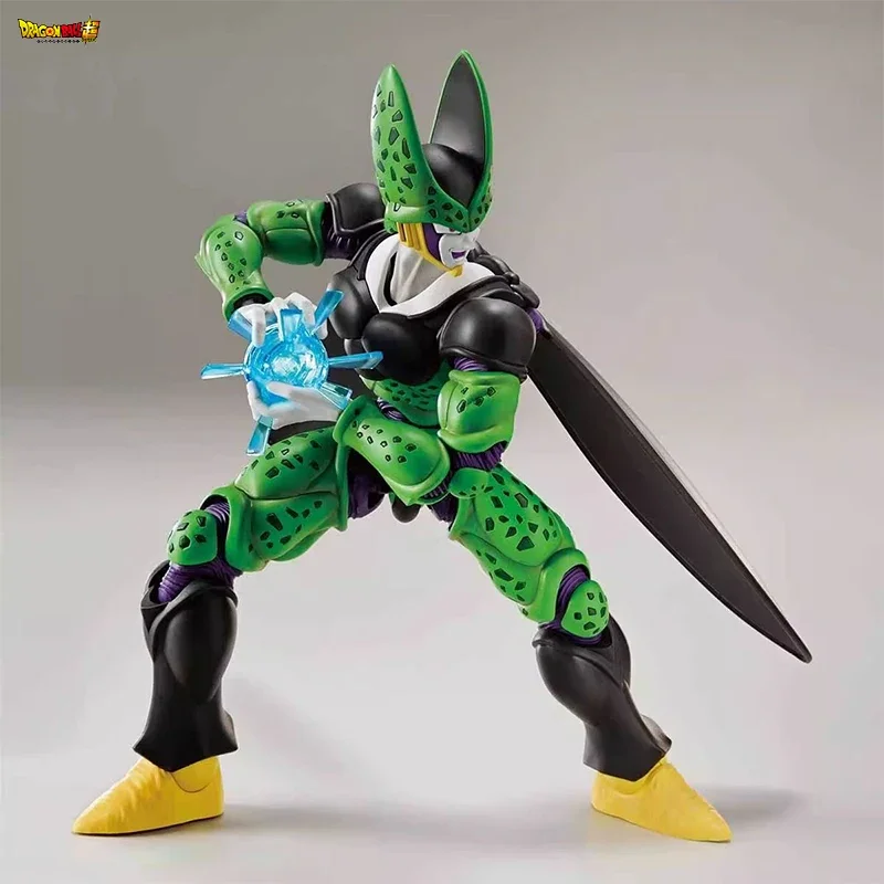 In Stock Bandai Genuine Standard Frs Series Dragon Ball Z Cell Model Toy Perfect Cell Anime Action Figure Collection Kids Gifts