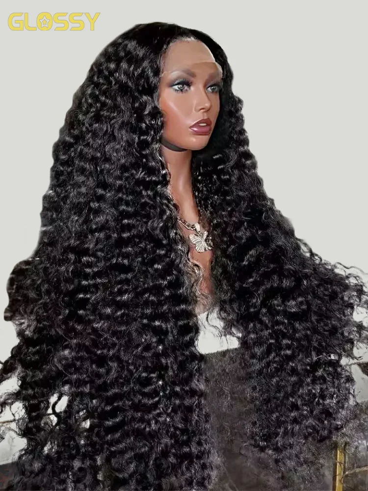 

Hd 13x6 Lace Wig Human Hair Curly Wig For Women 30 Inch Brazilian Pre Plucked 13x4 Deep Wave Water Wave Lace Frontal Wigs