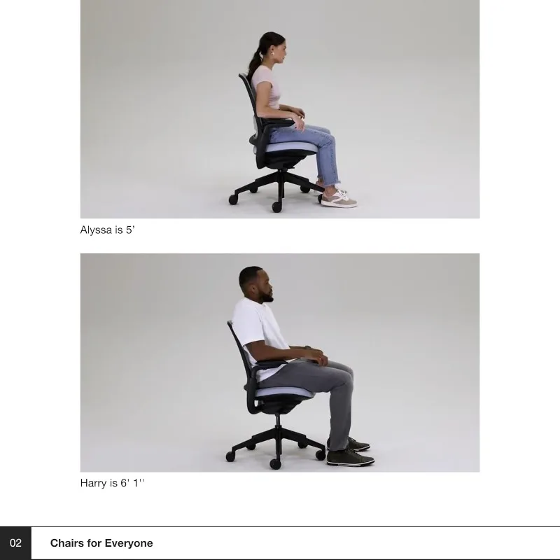 

Ergonomic Office Chair - Responds to Your Weight - Great for Home Use