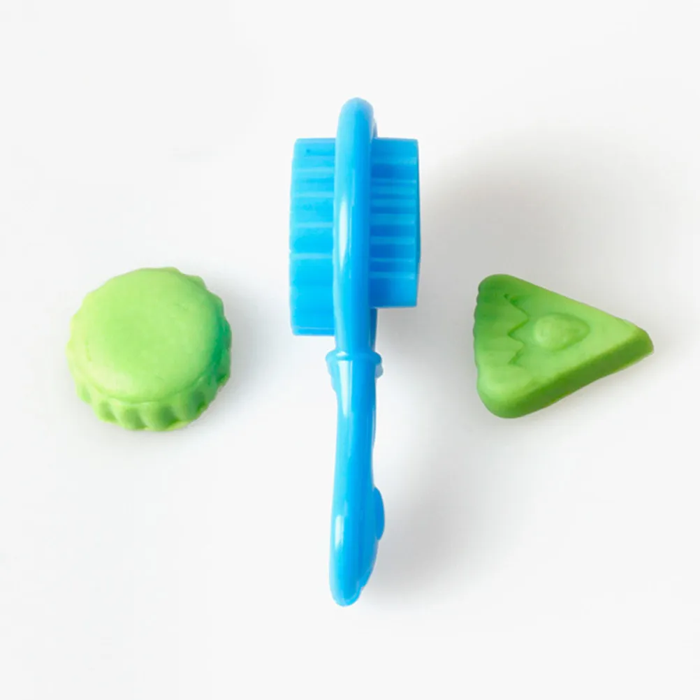 Conjunto de 15 peças para crianças, conjunto de ferramentas para massinha, kit de moldes de plasticina, modelagem criativa, corte e artesanato.