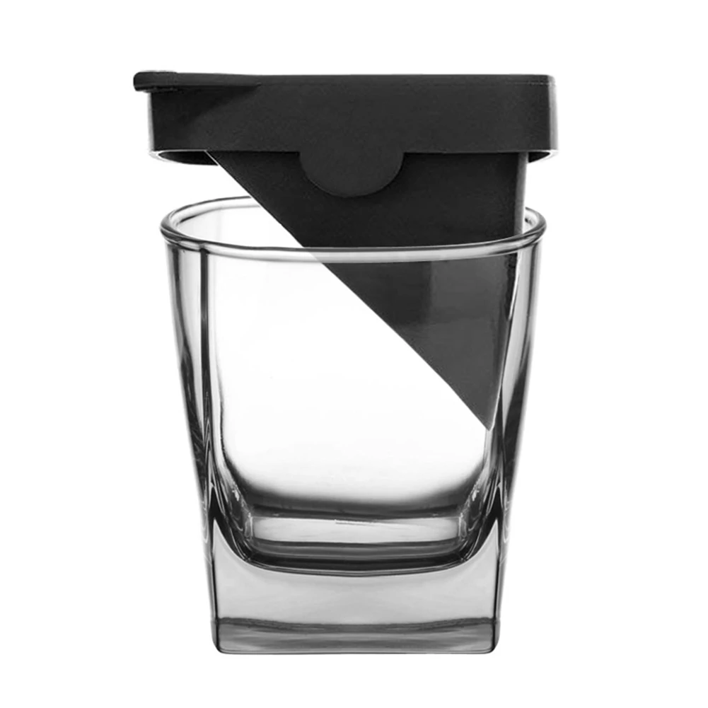 A33Z-Vodka Glass Whisky Ice Drinking Glass Silica Gel Ice Lattice Foreign Wine Ice Cup Iceberg Cup With Silica Gel Iced Cup