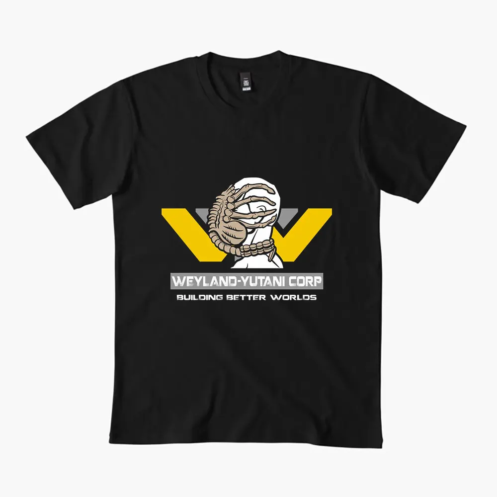

The Company 80s Retro Sic fi Alien Gift T Shirt Weyland Lv 426 Xenomorph Graphic Clothes 100% cotton All size tops S-6XL