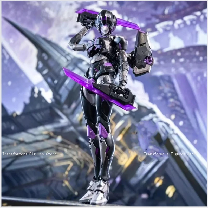 In Voorraad Transformers Charmant Infinity ko M66337 Dark Hunter Arcee Verjaardagscadeau Model Figuur Transformers Echt Speelgoed