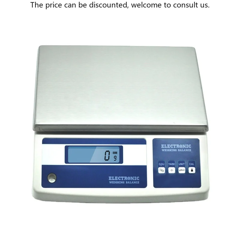 

28kg 0.1g Digital Large Capacity Weighing Counting Scale Rs232 Industry Scale With Printer
