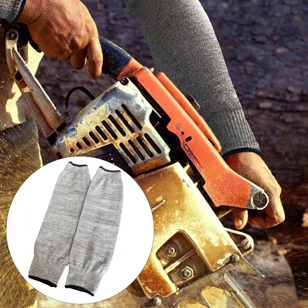 Outdoor Level 5 Cut-Resistant Anti-Puncture Straight Arm Sleeve Breathable Protective Cover For Camping Hiking Climbing Work
