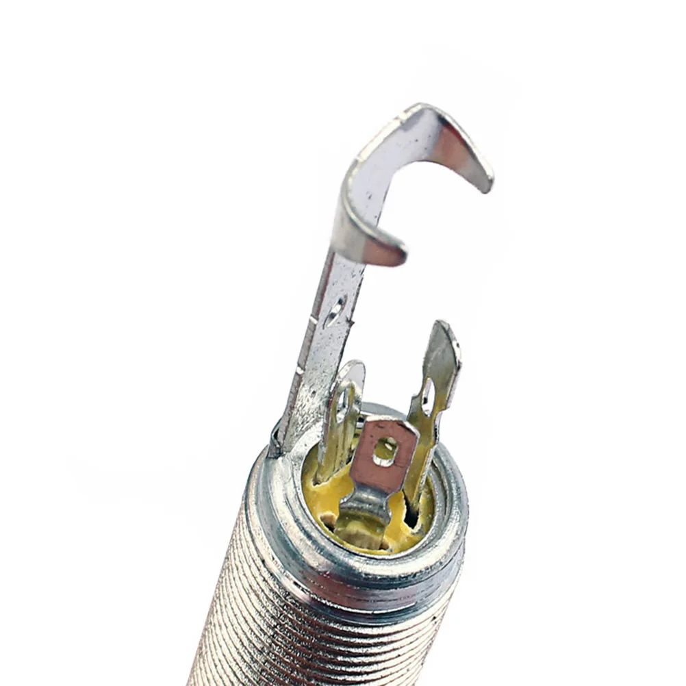 

Gt224 Double Channel Jack Socket Guitar Bass End Pin Jack Strap Pin Brass Threaded Cylinder Smooth Connection Reliable