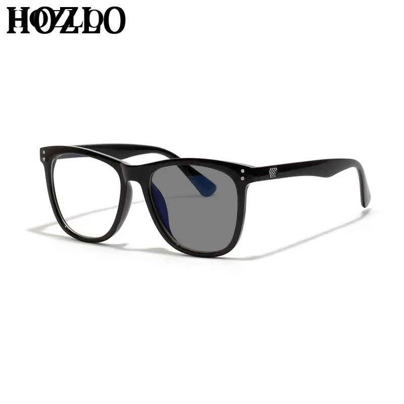 

Fashion Retro Rivet Women Square Photochromic Myopia Prescription Glasses Men Nearsighted Spectacles Shortsighted Sunglasses