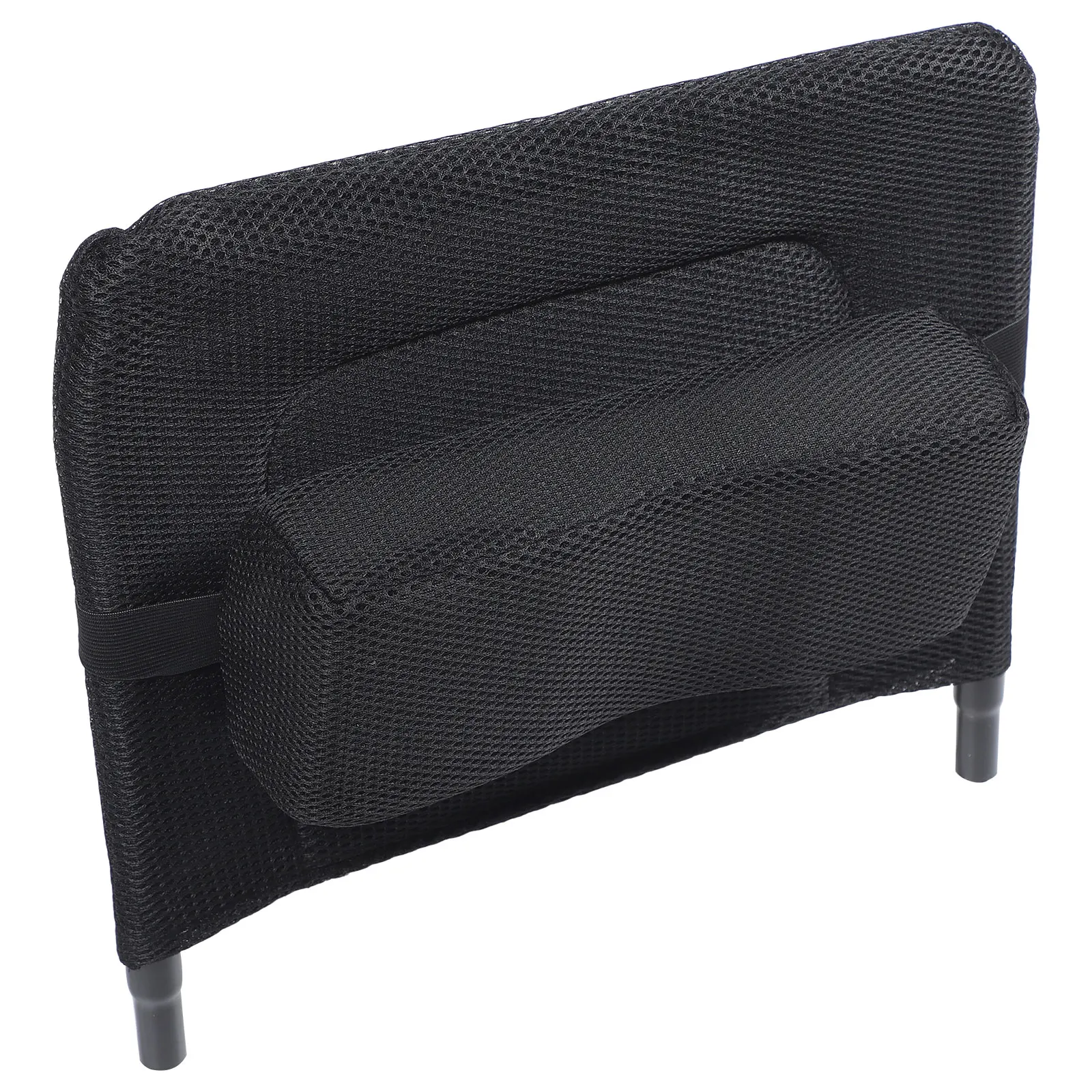 

1 set Adjustable Wheelchair Backrest Headrest Support Detachable Cloth Mesh Ergonomic Comfortable Replacement Parts For Seniors
