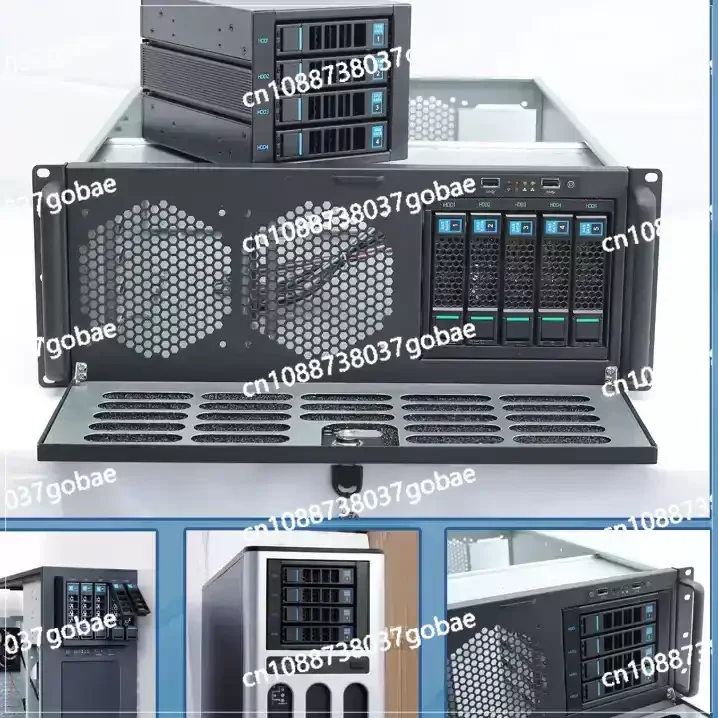 Hot-swappable hard disk module, chassis 3 optical drive bit conversion Hot-swappable hard disk cage with storage expansion