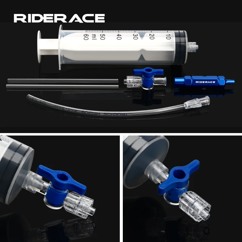 Bicycle Tubeless Tyre Sealant Syringe Schrader Presta Valve Core Removal Tool Bike Tire Fluid Injection Tool MTB Repair Tool