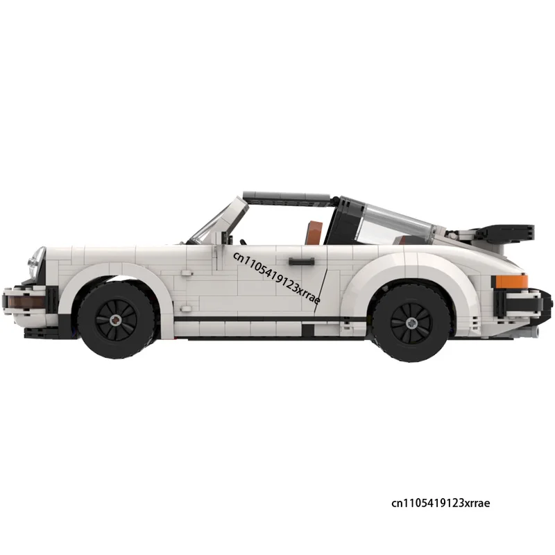 NEW 10295-UP Combination:Turbo Targa Sport Coupe Roadster Building Block DIY MOC Champions Vehicle Assembly Bricks Kids Toy Gift