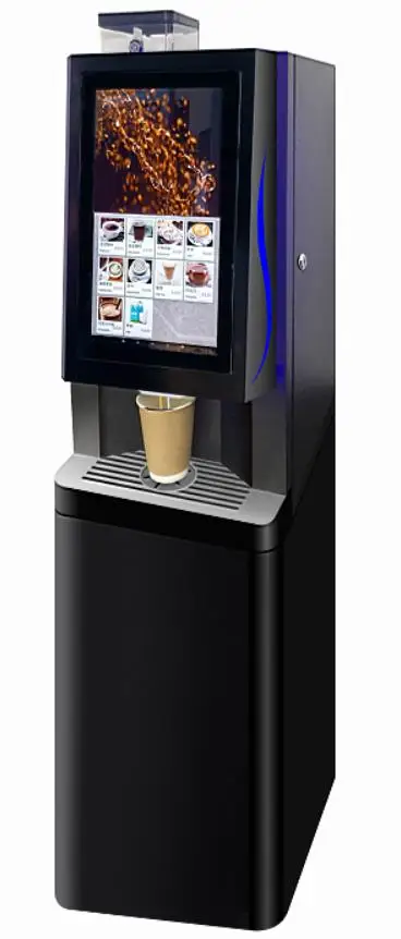 SP-V8S SUPIN Bean To Cup Coffee Machine Commercial Use Automatic Espresso IOT 19 Bar Freshly Ground Coffee Vending Machine