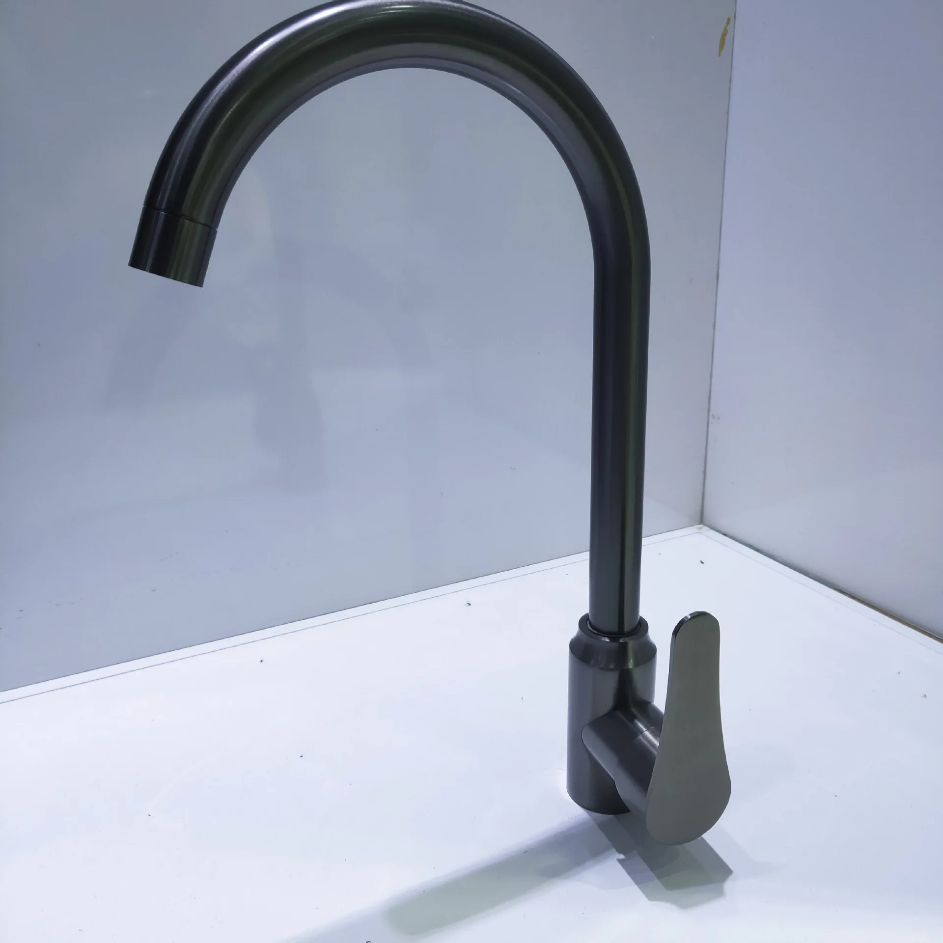 Large Bend Faucet Stainless Steel Faucet Kitchen Vegetable Basin Faucets High Bend Rotating Dishwasher Dragon