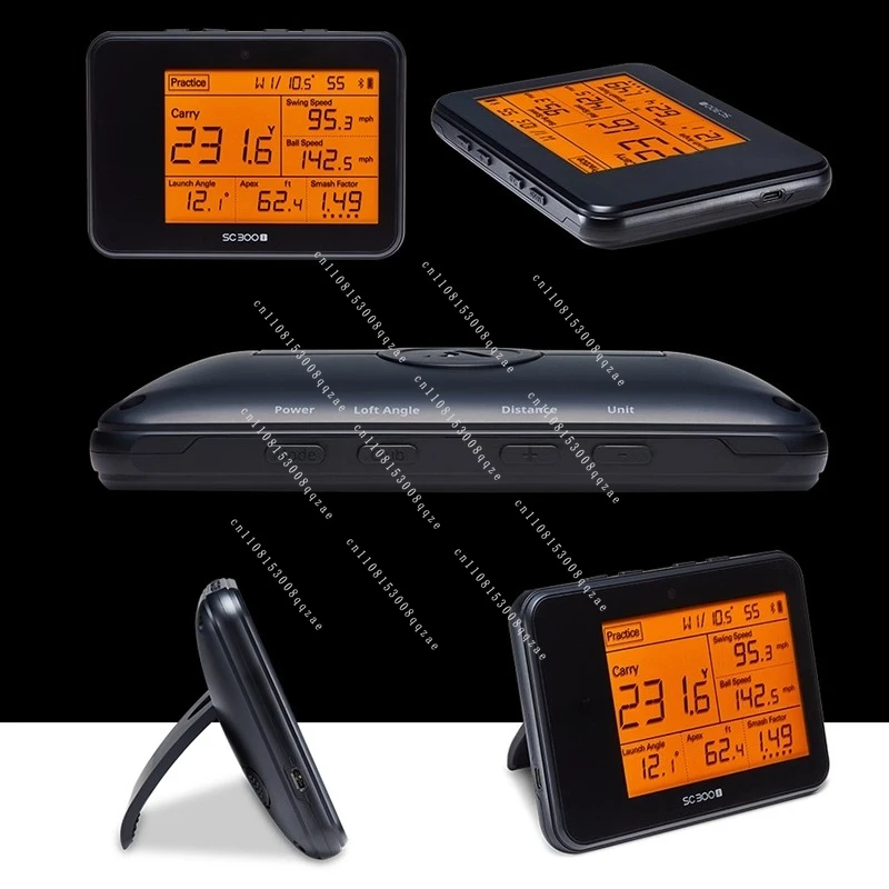Golf Swing Analyzer with Laser Rangefinder, 3D Motion Tracking & Distance VC-SC300/SC200