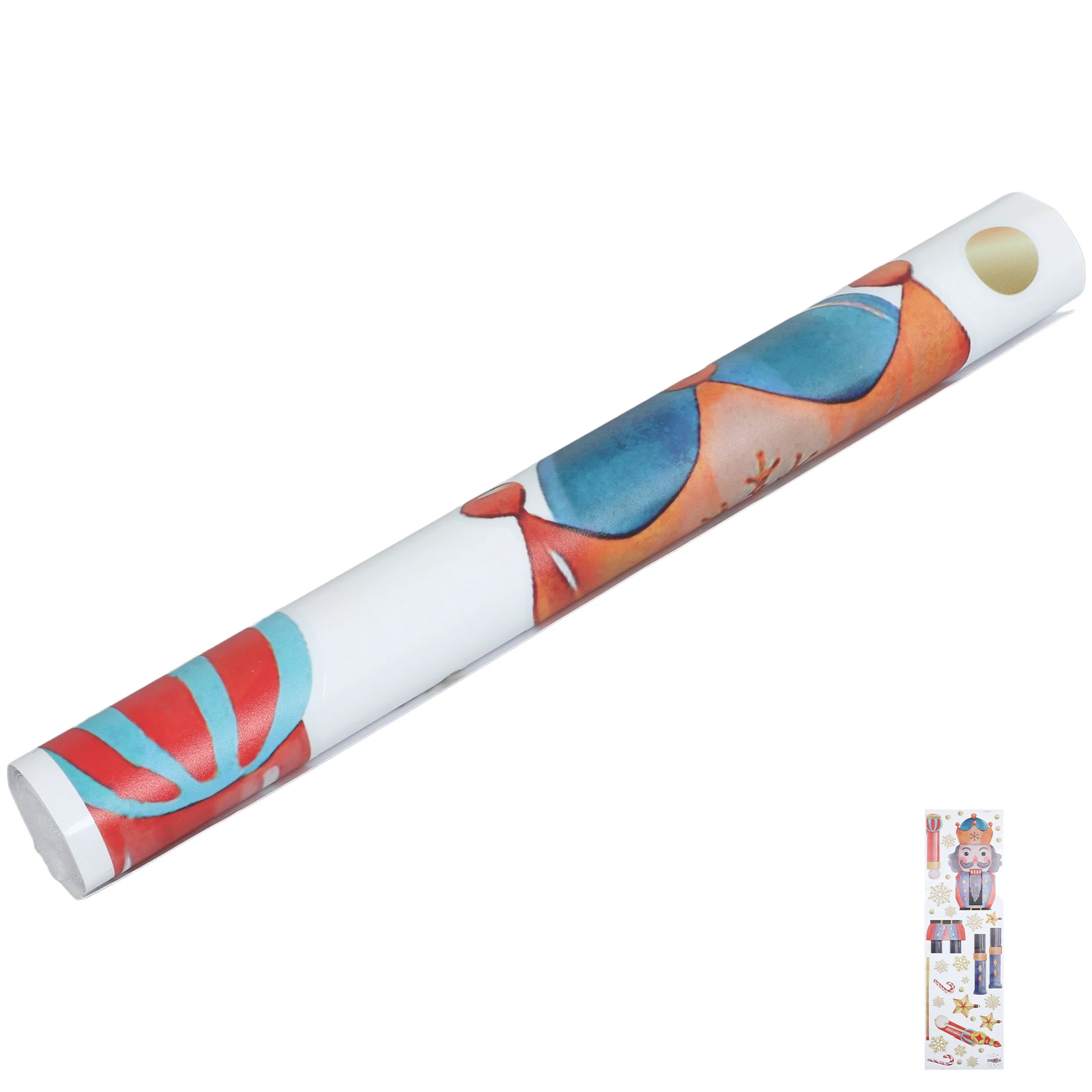 

Nutcracker Stickers Christmas Door Decorations Wall Decals Cartoon Pvc Window Clings