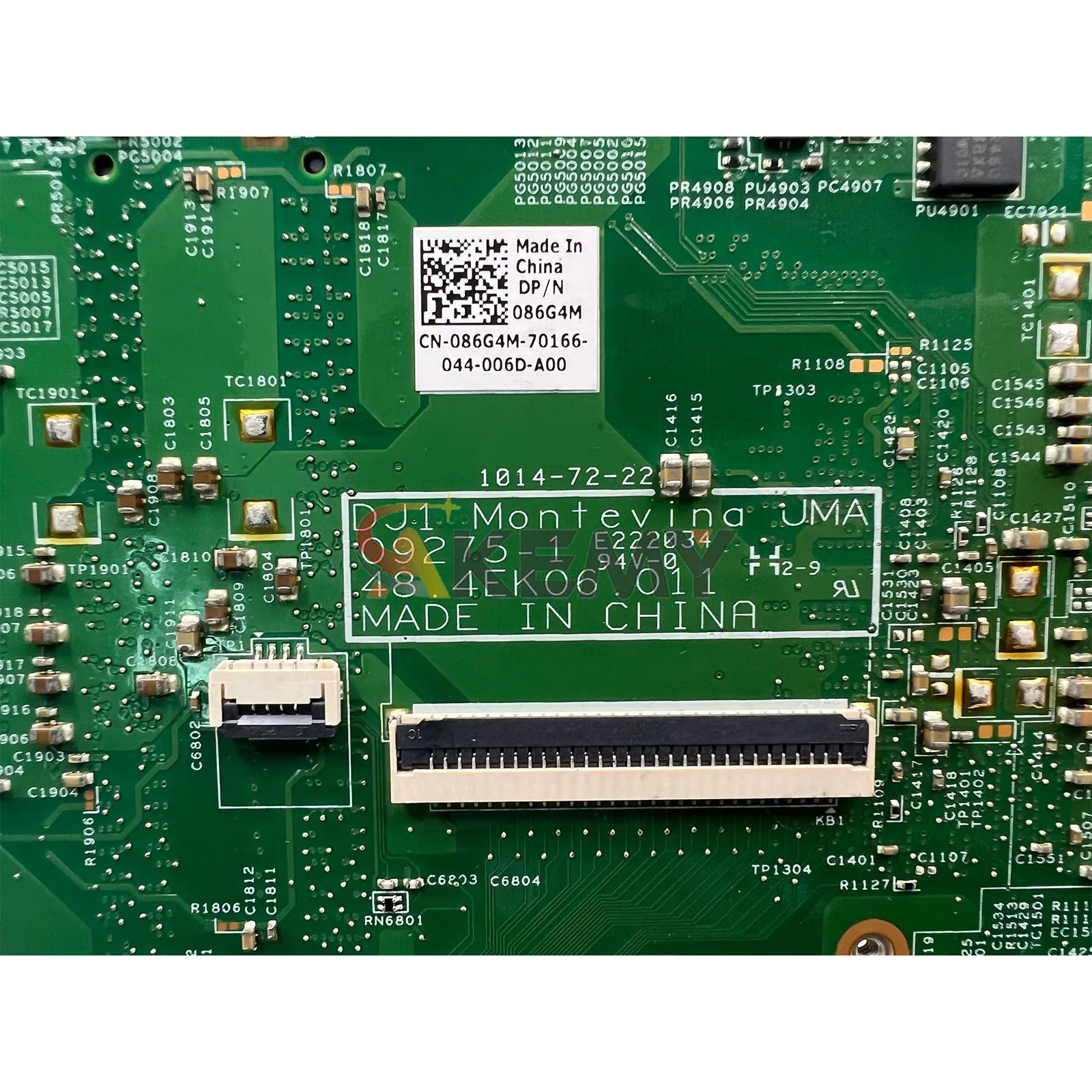 สำหรับ DELL N4020 แล็ปท็อปเมนบอร์ด 09275-1 พร้อม GM45 DDR3 CN-086G4M 086G4M 100% ทดสอบ