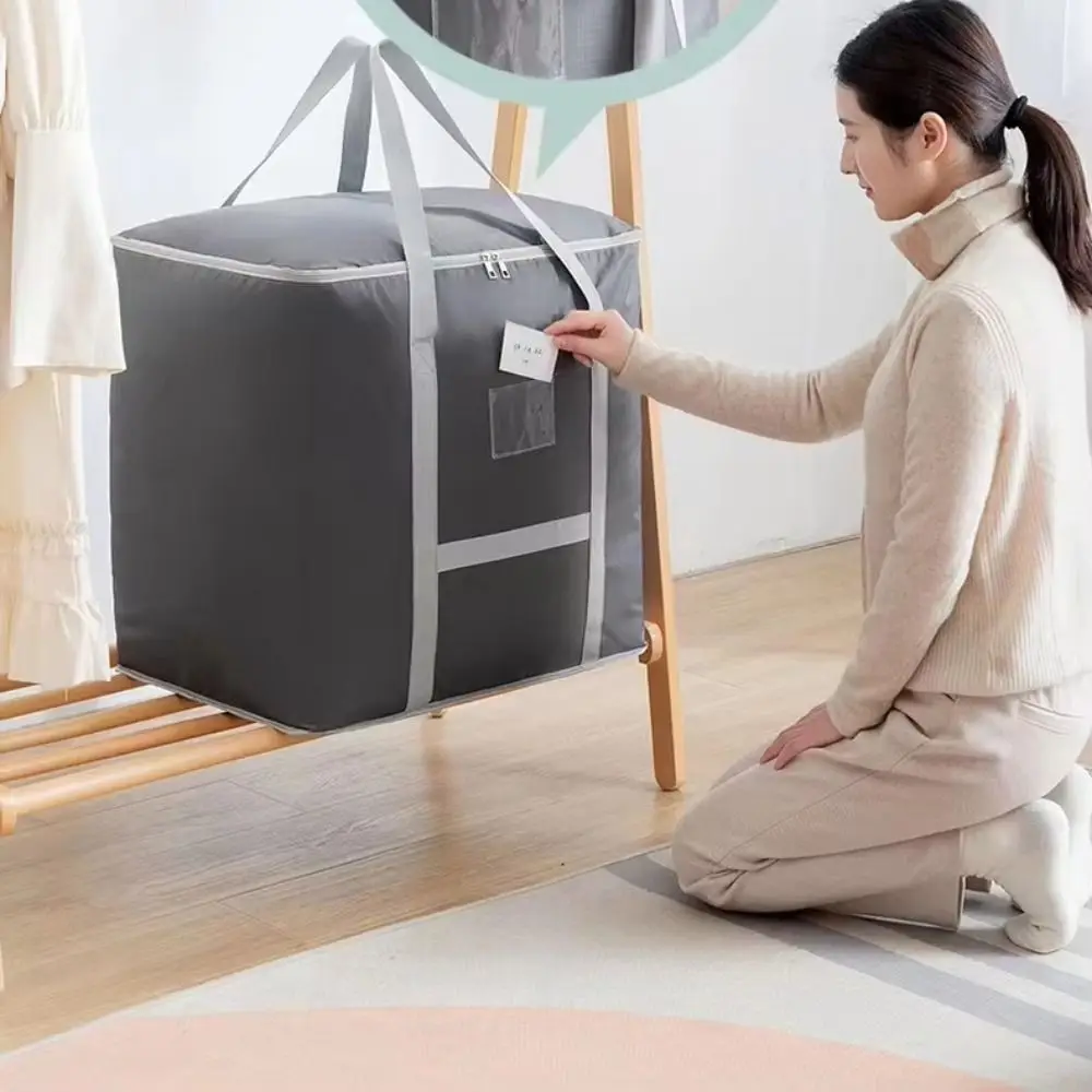 

Durable Travel Luggage Bag Waterproof Washable Foldable Storage Bag Oxford Cloth Large Capacity Clothing Organizing Bag