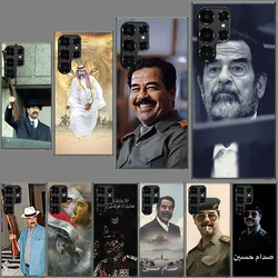 Etui Fashion Saddam Hussein Iraq Arabic Clear Phone Case for Samsung Galaxy S21 Plus S24 S23 S20 FE S22 S26 Ultra S25 Edge TPU C