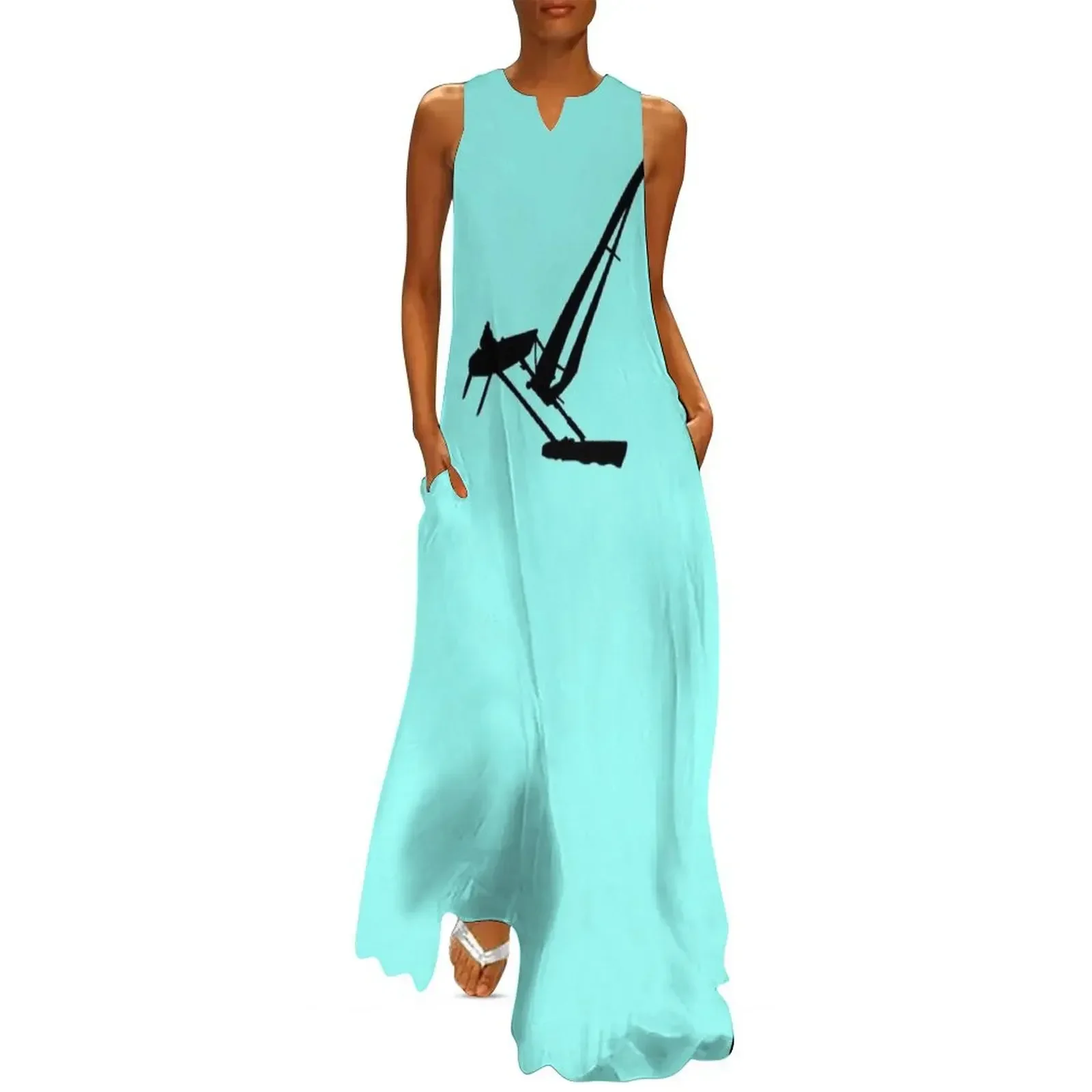 

Catamaran Long Dress Women's summer dress clothes for woman summer dress woman 2025 wedding guest 2025