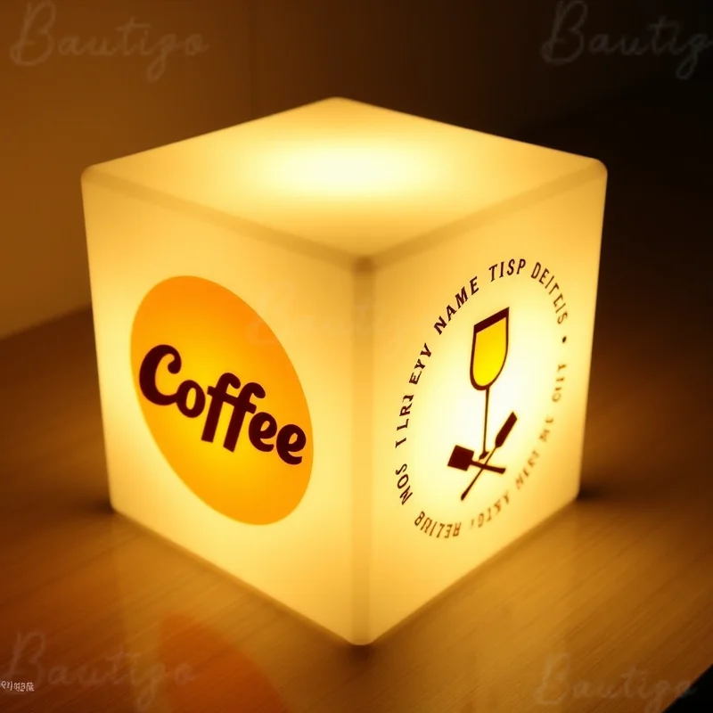 Maßgeschneiderte wasserdichte LED-Lichtbox für Outdoor-Geschäfte, doppelseitige Acryl-Schaufenster-Beschilderung, Wandbehang-Display