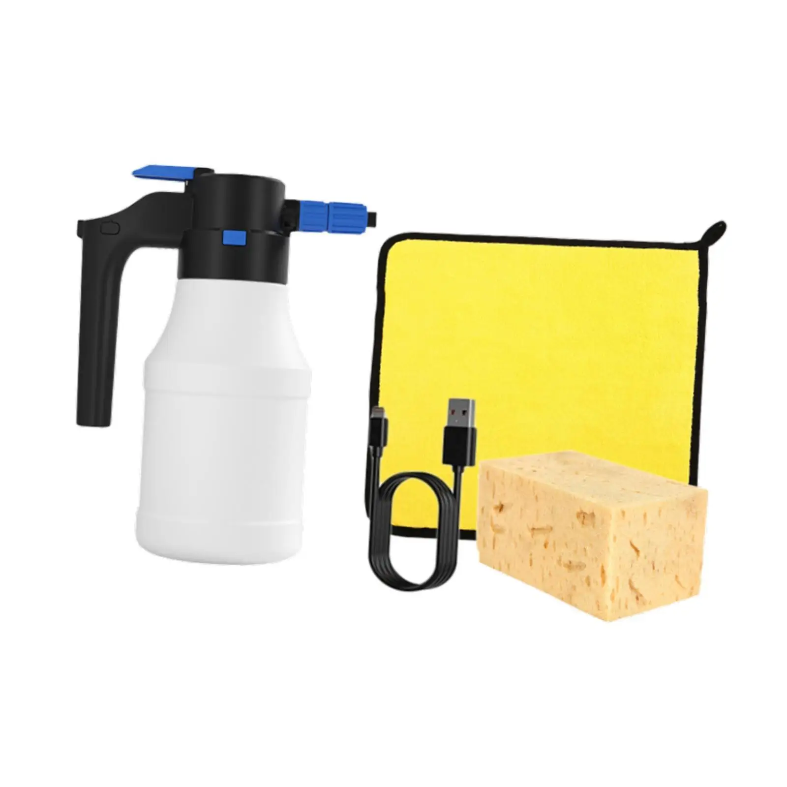 

Электрический распылитель-флакон с USB-зарядкой, пенный распылитель для полива растений, для использования в помещении и на улице, для сада и уборки