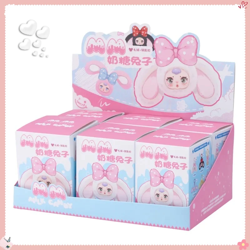 =*=2#MM Milk Candy 2nd generation Doll Toy Keychain Blind Box Cute Desktop Decoration With Sweet And Cute Healing Life Wholesale