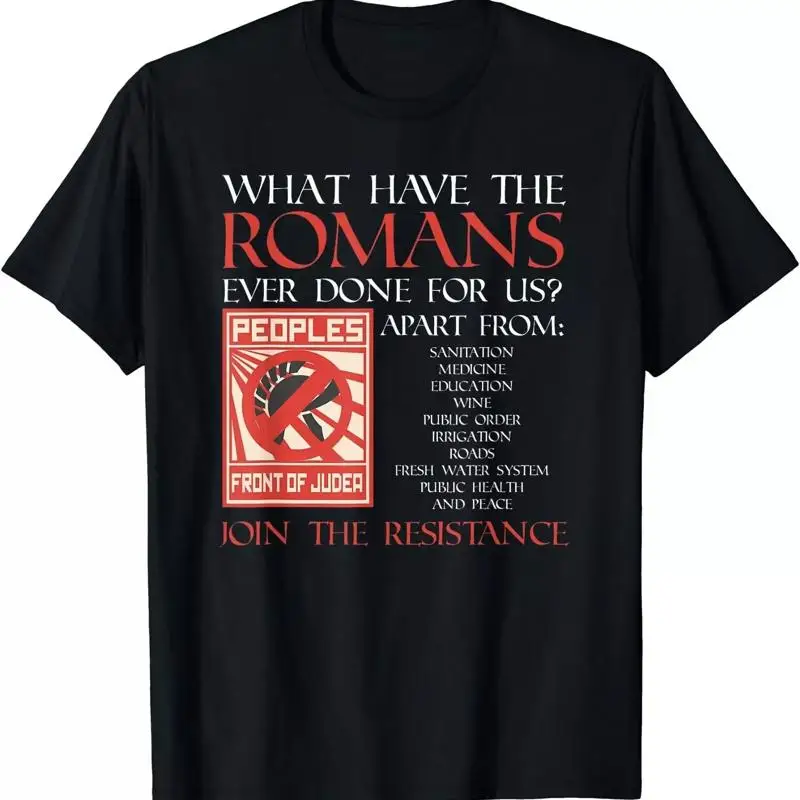

НОВАЯ ОГРАНИЧЕННАЯ Футболка What Have The Romans Ever Done For Us Peoples Front Of Judea