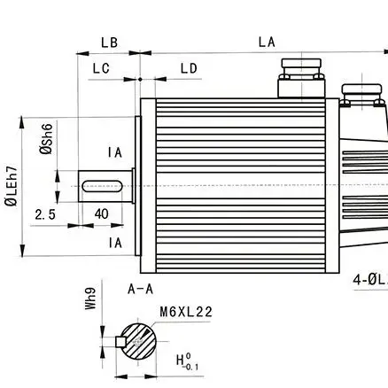 2 Sets AC SERVO MOTOR & DRIVER SYSTEM 5N.M 1.5KW 3000RPM 110ST AC SERVO 110ST-M05030 Matched Driver