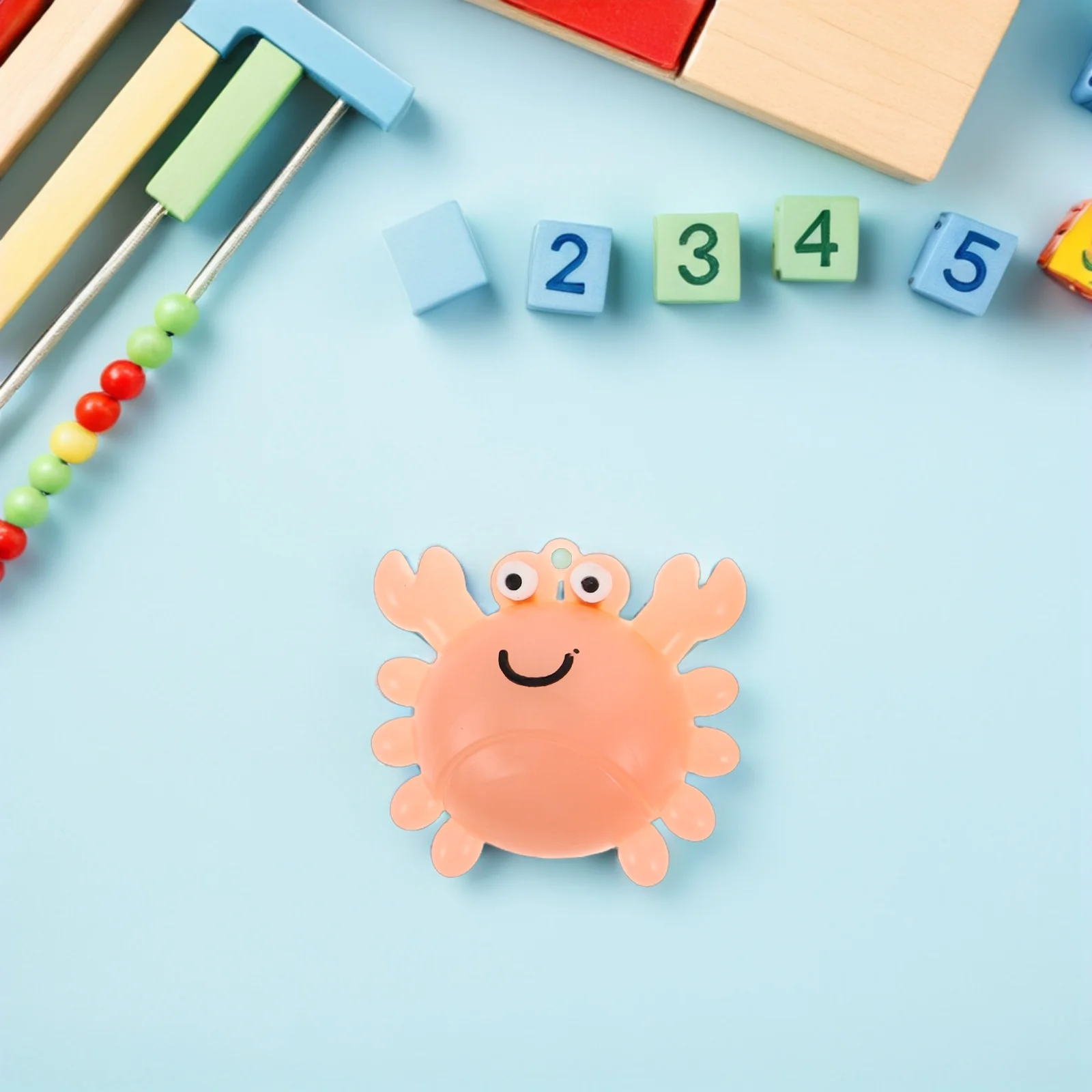 

6 шт., меняющие цвет, активируемые солнцем, мягкие животные, краб, лобстер, лягушка, сенсорная ванна, снятие стресса, игрушки для морского существа